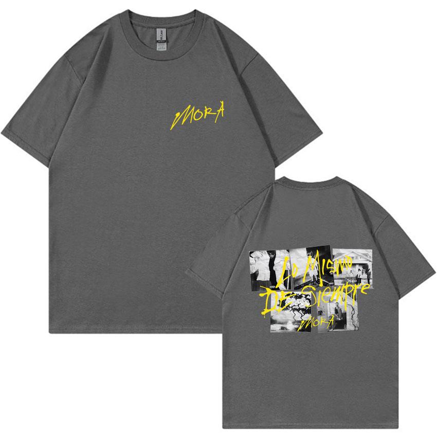 Singer Mora 2025 Graphics Gothic Mens Cotton Harajuku Tee Shirt Crewneck Tshirt Oversized Casual Summer Loose Tshirts Teenagers