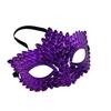 Crystal Venetian Mask Crowned Half Facepiece Carnival Visor Party Eyemask  Mardi Gras