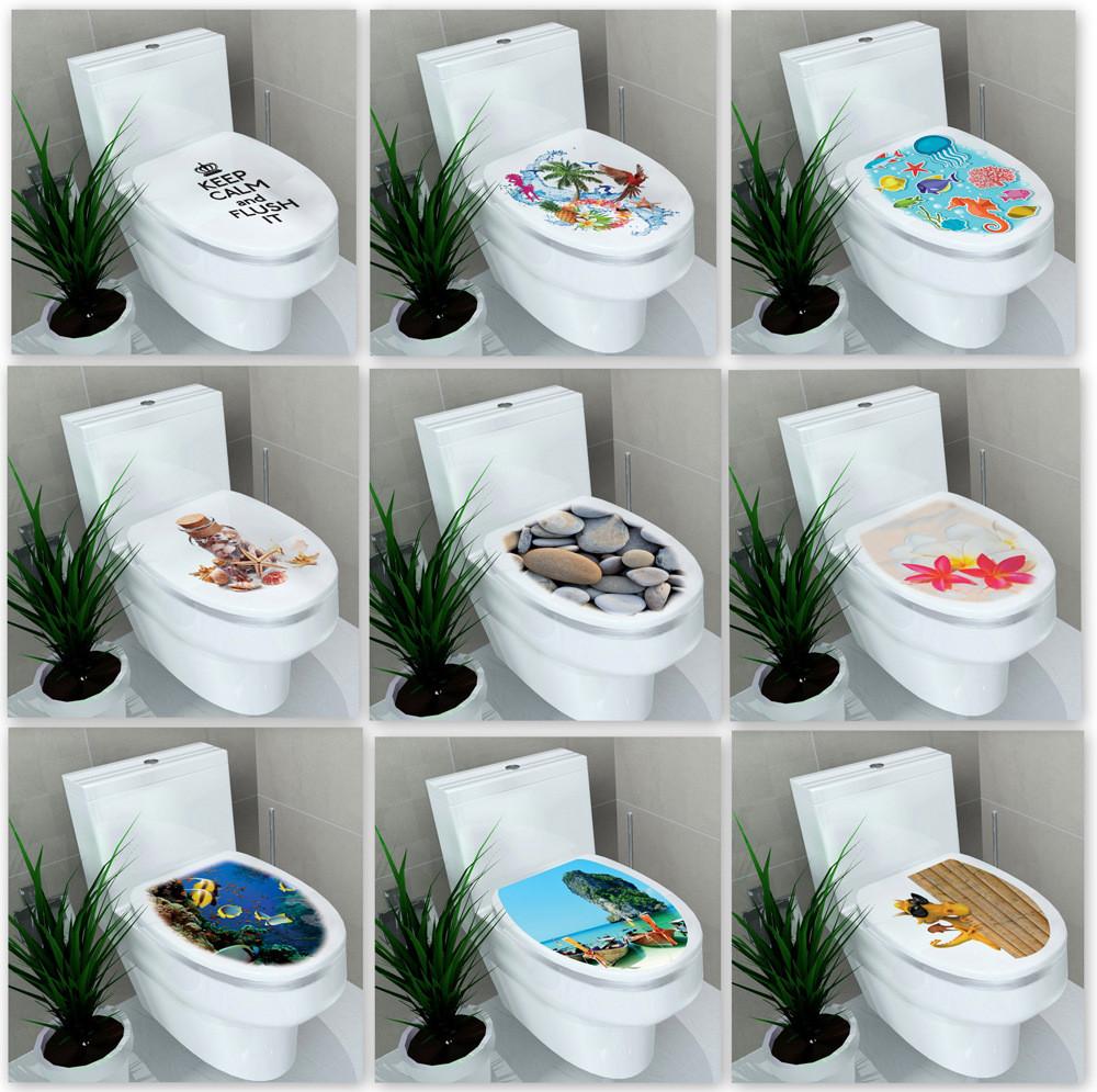 Marine Animals Wall Sticker Pvc Removable Waterproof Decal For Bathroom And Living Room Decor