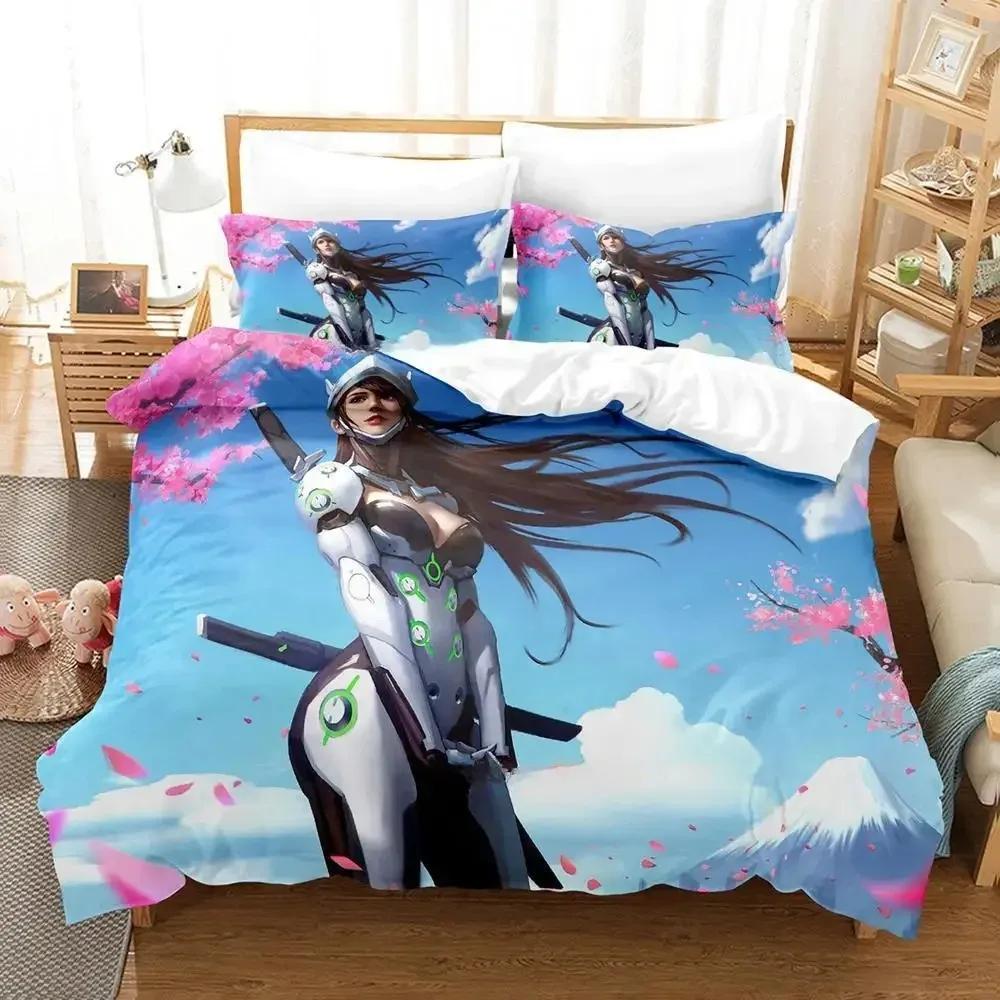 Game Cool Dragon Blade Genji by Bedding Set Single Twin Full Queen King Size Bed Set Adult Kid Bedroom Duvet Cover Sets Anime