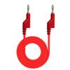 Test Hook Clip To 4mm Banana Plug Leads Multimeter Test Cables Copper Plug 100cm