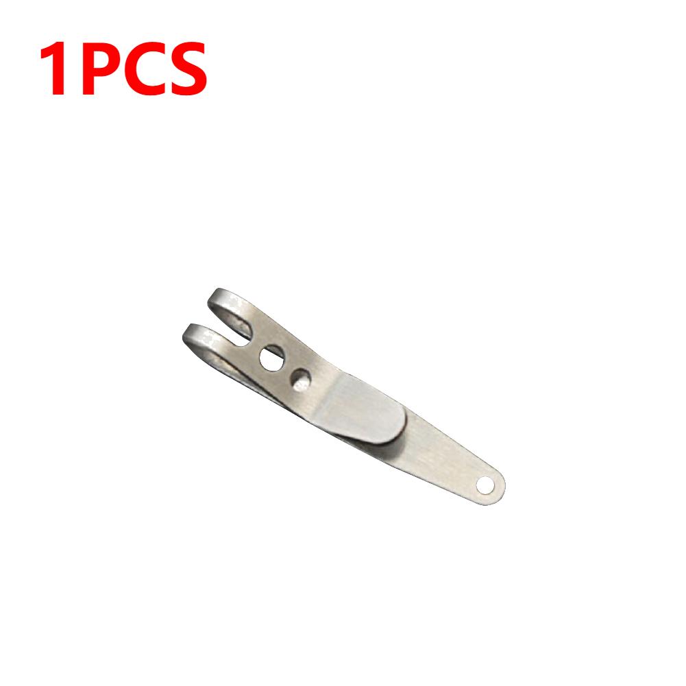 1-10PCS Stainless Steel Ring EDC Bag Suspension Clip with Key Carabiner Clip Outdoor Quicklink Tool Key Suspension Keychain