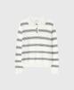 Lugkaeseuteu Nana Stripe Collar Knit_White