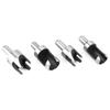 8pcs Carbon Steel Woodworking Hole Wood Plug Cutter Cutting Tool Drill Bit Set