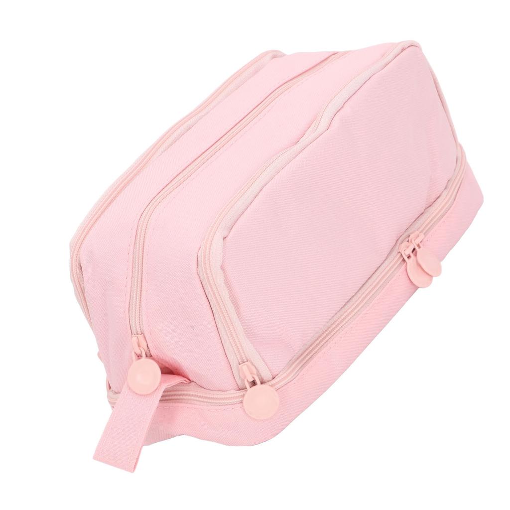 Large Capacity Pencil Case Dual Opening Pencil Bag Pencil Box Portable Multipurpose Pencil Pouch for School Library