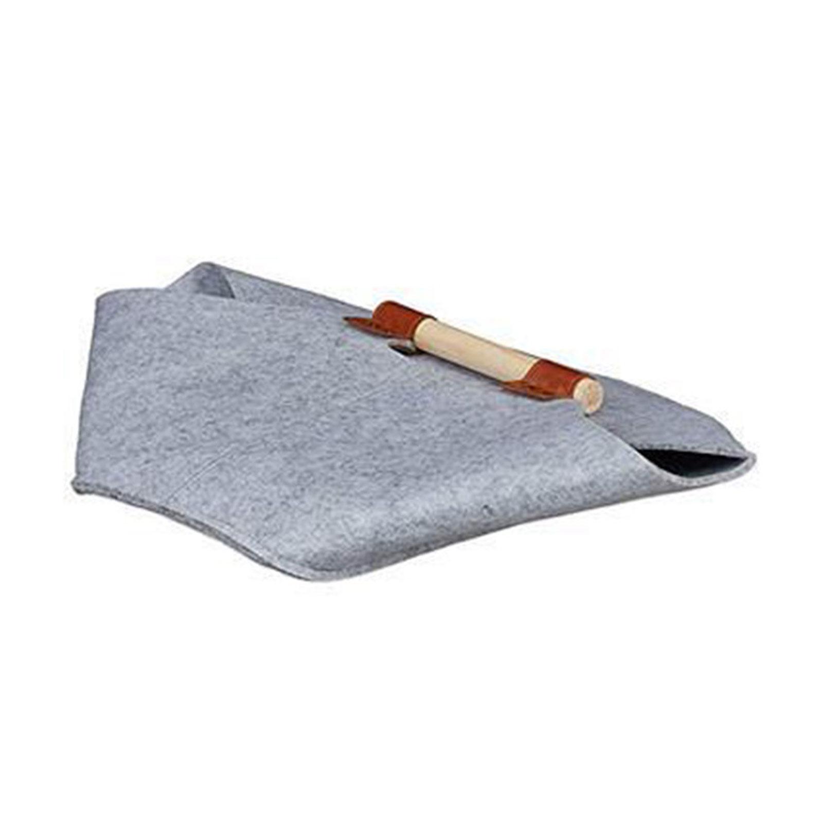 

Multipurpose Felt Firewood Storage Bag Practical Felt Woods Holder Easy To Clean And Maintain Bag For Daily Use 40cmx22cmx27cm светло-серый