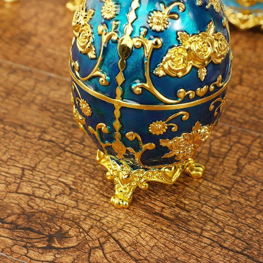 Press Type European Style Toothpick Box Light Luxury Sturdy Floral Toothpick Case Rose Pattern Automatic Toothpick Dispenser