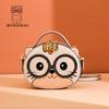 New Korean Style Fashionable Crossbody Bag, Simple and Versatile, Single Shoulder Bag, Cartoon Handheld Small Round Bag