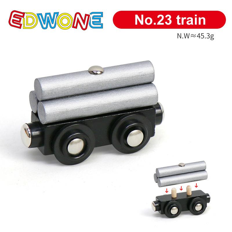 1pcs Magnetic Train Toys Wooden Train Locomotive Car Truck Railway Accessories Fit for Wooden Tracks Toys for Kids Gifts
