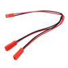 JST Plugg Splitter JST Hann Hunn Y Kabel 1 Hunn til 2 Hann Parallell Adapterkabel for RC Bil