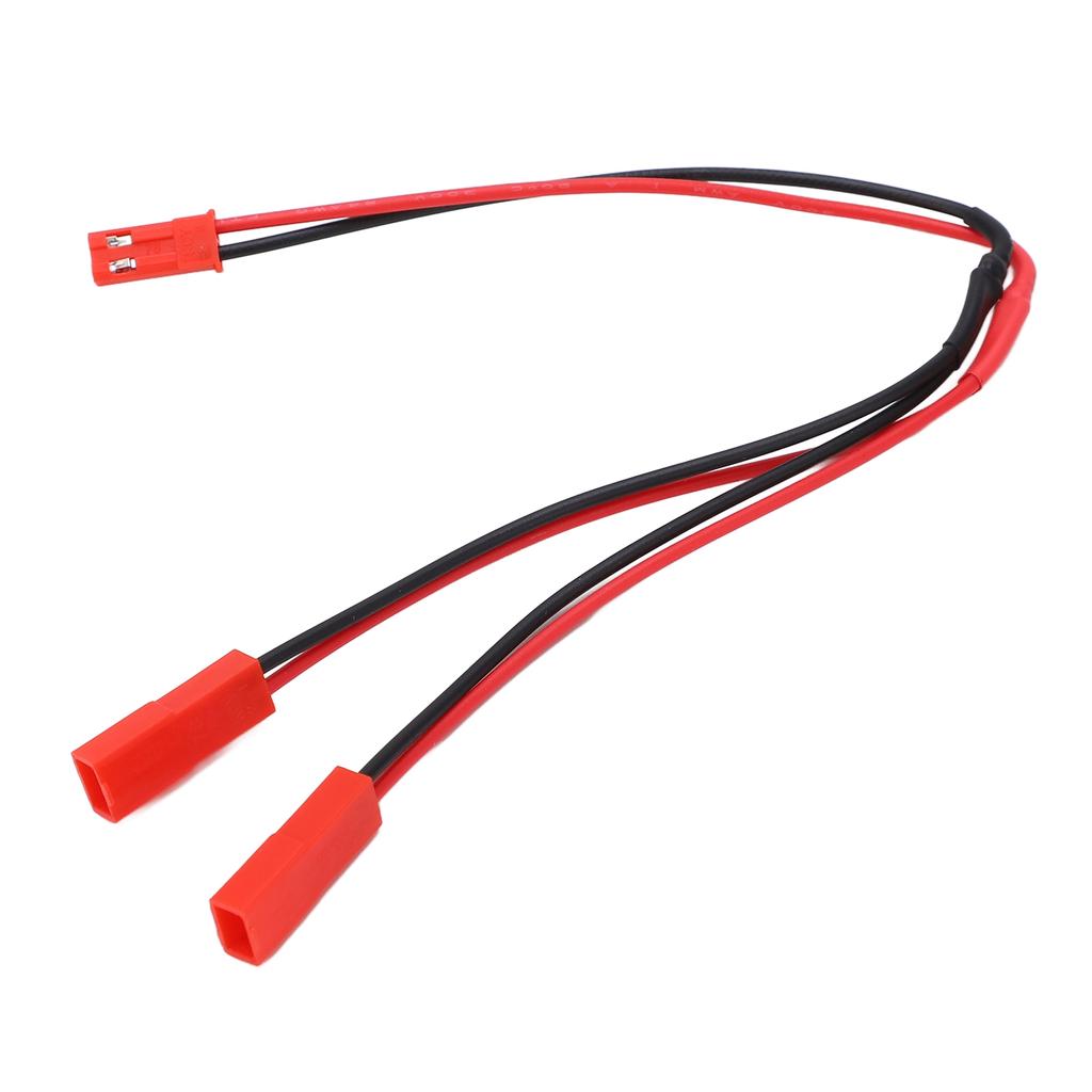 JST Plugg Splitter JST Hann Hunn Y Kabel 1 Hunn til 2 Hann Parallell Adapterkabel for RC Bil