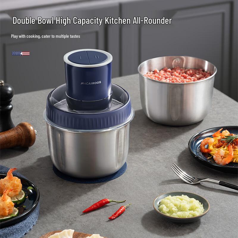 Macaiiroos 3L Electric Meat Grinder & Food Processor CN plug (adapter included)