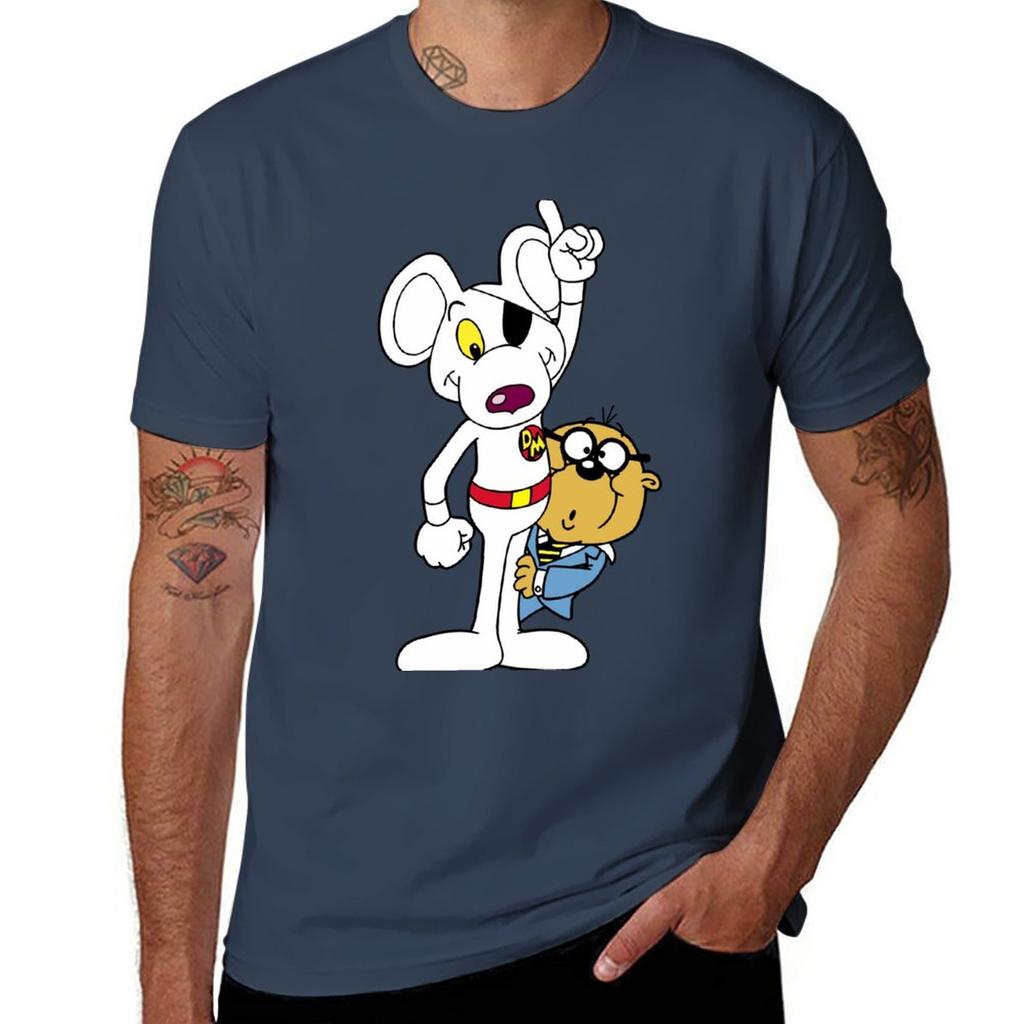 Danger Mouse TShirt plain sports fans mens graphic tshirts anime