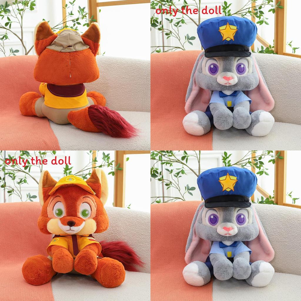 Animal Plush Toy Judy Nick Zootopia Soft Pillow For Kids And Girls
