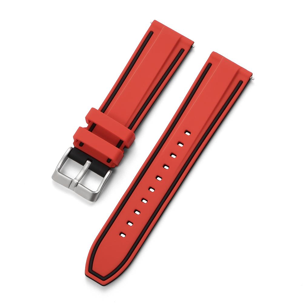 Heißer Verkauf 20MM 22MM Silikon Uhrenarmband 20/22mm Universelles Uhrenband Armband für P22 Smartwatch & Andere Uhren Armband