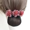 Nurse Head Flower Hair Mesh Pocket Disc Hair Stewardess Hair Mesh Cover Hotel Restaurant Waiter Work Headgear Hair Accessories