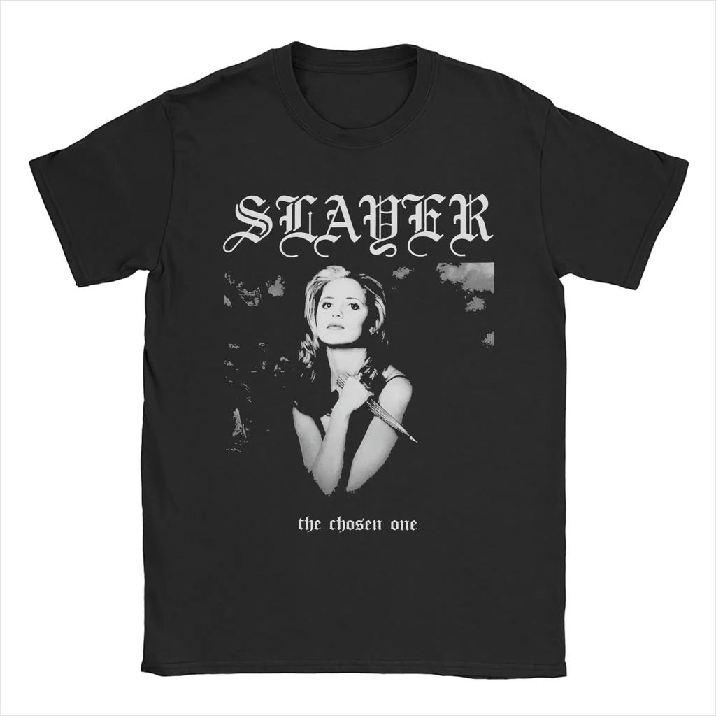 Buffys The Vampires Slayers Spike T Shirts Tee Womens Unisex Cotton Summer Harajuku Oversized Novelty Perfect for Buffys Lovers