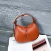 Large-capacity Genuine Leather Crossbody Dumpling Bag Underarm Bag High-end Single-shoulder Crescent-shaped Bag