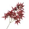 1 Pc Anti-fall Bright Color Colorful Decorative Easy To Maintain Artificial Leaf Simulation Maple Leaf