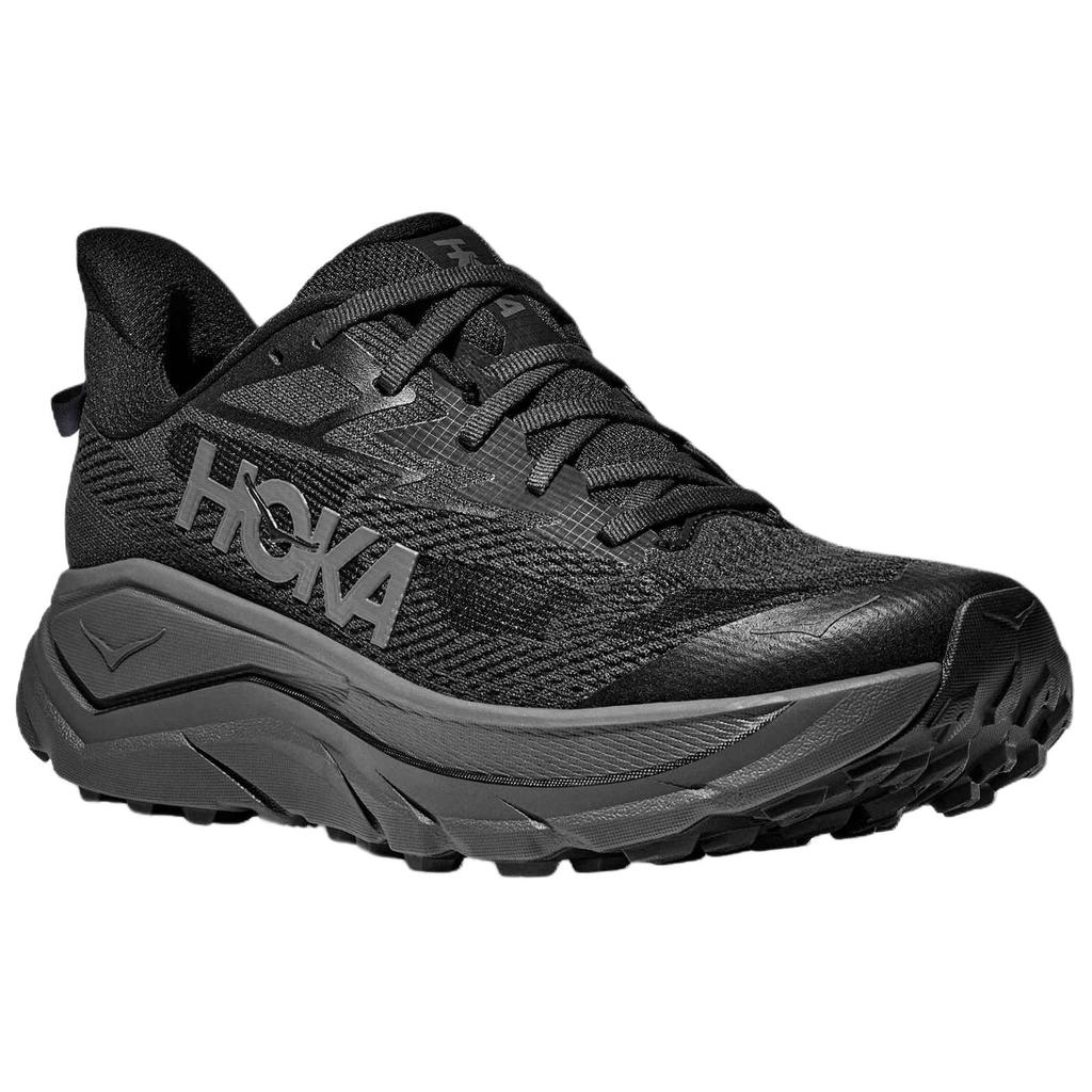 HOKA One One Challenger 8 Versatile Comfortable Breathable Supportive Trail Running Shoes Men Sneakers Black 1168716-BCKT