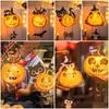 Handmade Halloween Lantern DIY Luminous Ghost Festival Lantern  Children Toys