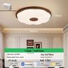 French Mid-Century Ceiling Light with American Retro and Song Dynasty Style - Eye-Friendly Lighting for Bedroom, Dining Room, or Study.
