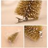 Simulated Small Christmas Tree with Clip Mini Christmas Tree Pine Needle Tree