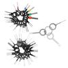 Auto Car Plug Circuit Board Wire Harness Terminal Extraction Pick Connector Crimp Pin Back Needle Remove Tool Set