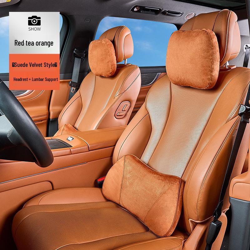 AITO M5-M9 Car Headrest & Lumbar Support Pillow Set: Leg Rest, Neck, Waist Support Accessories