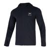 Skechers Fashion Sports Series Logo Letter Hooded Running Fitness Training Long Sleeve Jacket Unisex Jackets Safety-Blue P225U130-0515