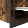 Washbasin Cabinet with Drawers Smoked Oak