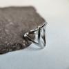Silver Ring with No Stones, Product Weight 6.2 G (2191940)
