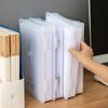 Transparenter Kunststoff A4 Schreibtischorganizer mit Deckel - Staubdichte quadratische Ablagebox