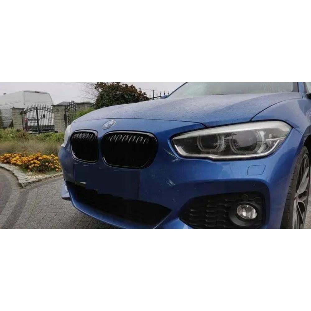 Front Kidney Grill Grille For BMW F20 F21 1 Series M Sport Gloss Black 2011-2014 RDMEV1
