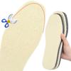 Wool Felt Insoles: Thick, Warm, Breathable, Sweat-Absorbing, Soft, Cuttable Sports Pad