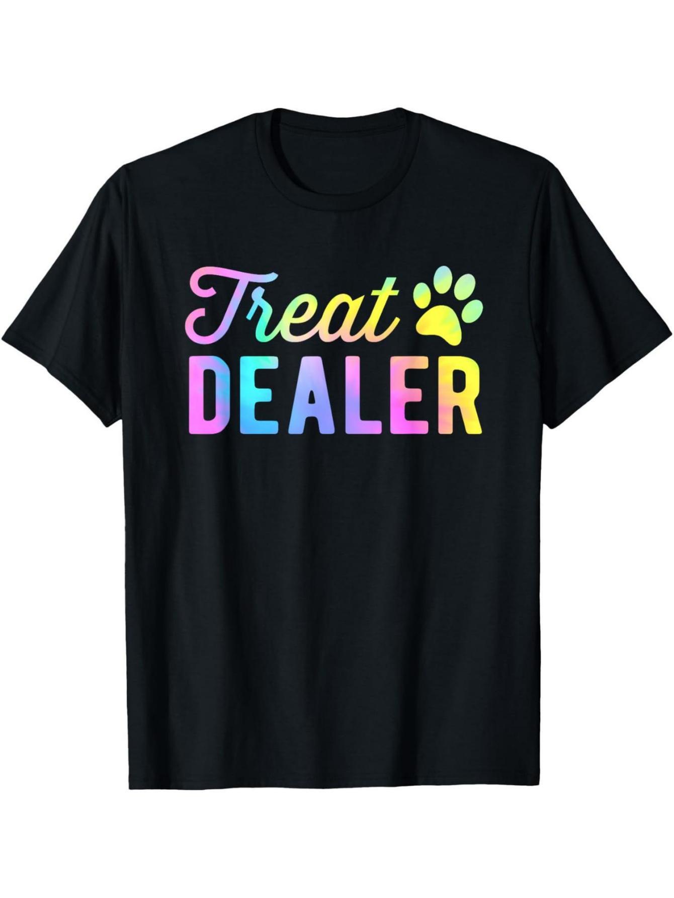 Лучший выбор Мужская повседневная футболка с принтом лапы и изображением лакомства S