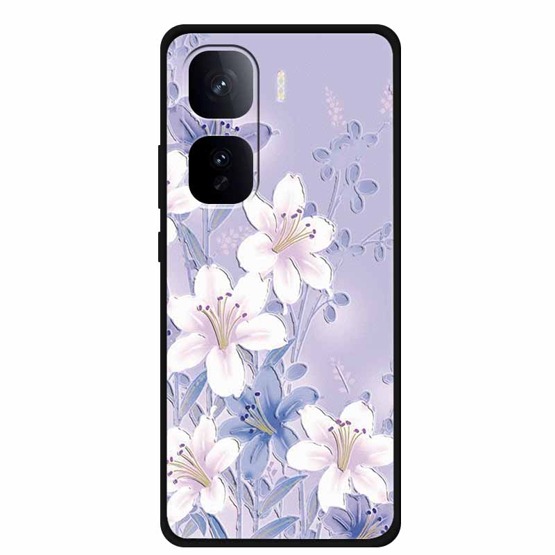 For iQOO Neo 10 Phone Case 3D Relief Emboss Flower Cover for Vivo iQOO Neo 10 Pro plus Silicone Soft Protective Cases Neo10 Pro+