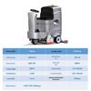 XS110 Ride-on Sweeper & Washer: Fully Automatic Cleaner for Epoxy, PVC, Terrazzo, and Various Hard Floors