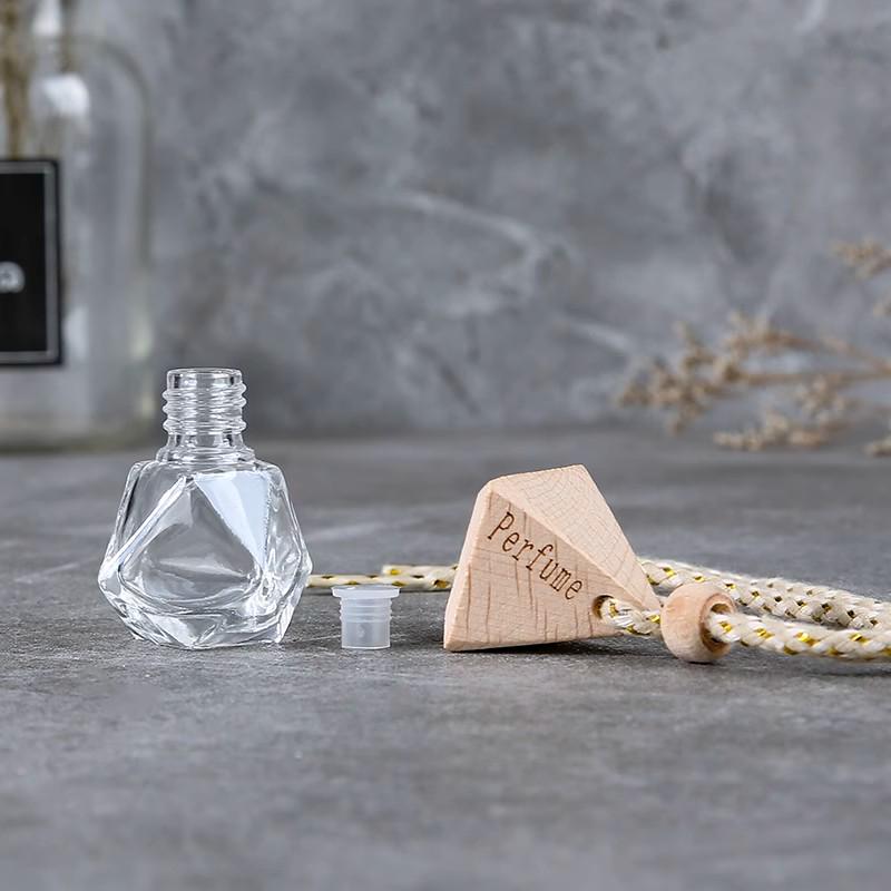 Car Aromatherapy Essential Oil Refillable Pendant for Rearview Mirror