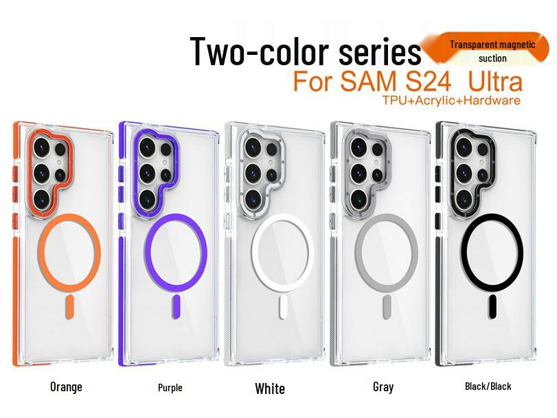 Compatible Samsung Phone Cases: S26 Ultra, S25 Magnetic, S23 Ultra Transparent, S23 Plus, S24+ Creative Design