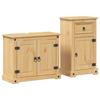 VidaXL Ensemble de meubles salle de bain 2 pcs Corona bois pin massif 3334632