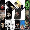 Cover for Apple iPhone 13 12 Mini XS 11 Pro Max 7 8 Plus XR SE 2022 2020 SE3 Coque Phone Case Sanji Roronoa Zoro One Piece Luffy
