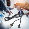 5V USB To 3.5x1.35mm Right Corner Power Cord For Sound Devices LED Radiances Admirers With 1M Plastic Cable