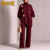 Women's Fashion Casual Autumn Winter Long Sleeve Pants Suits
