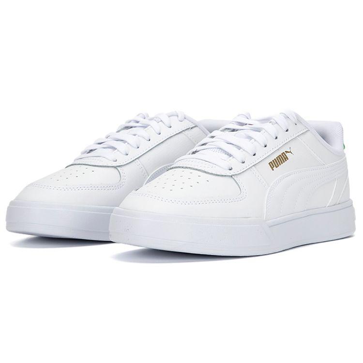 Puma Caven White Amazon Green Unisex Sneakers Team-Gold 380810-12
