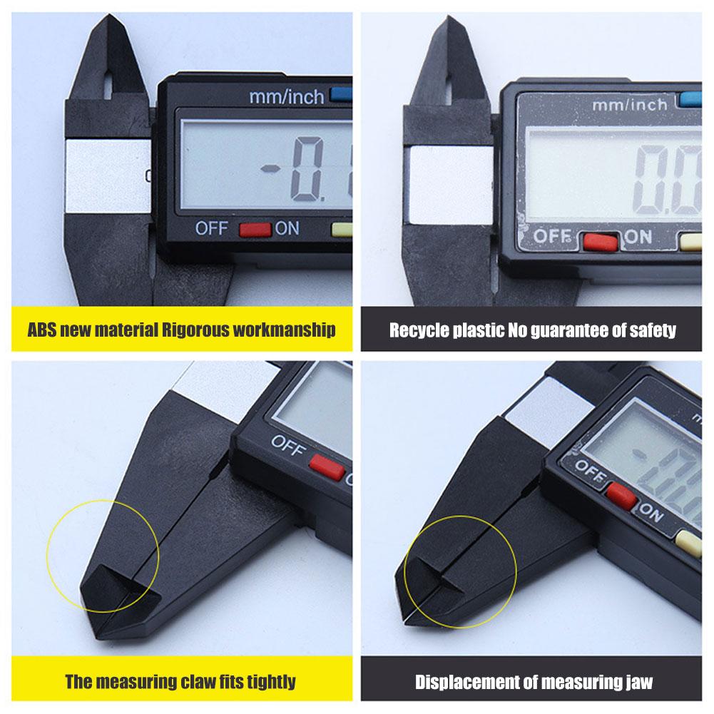 Digital Caliper Measuring Tool 6 "150mm Messschieber Paquimetro Measuring Instrument Vernier Calipers Gauge Instrument Digital Vernier Calipers