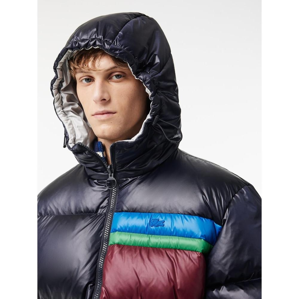 LACOSTE Men s Reversible Duck Down Short Puffer BH6014 53N QIW Q2NBH6014 53NQIW