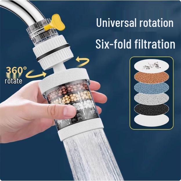 Newcomer Exclusive: Universal Anti-Splash Faucet Extension & Kitchen Water Filter