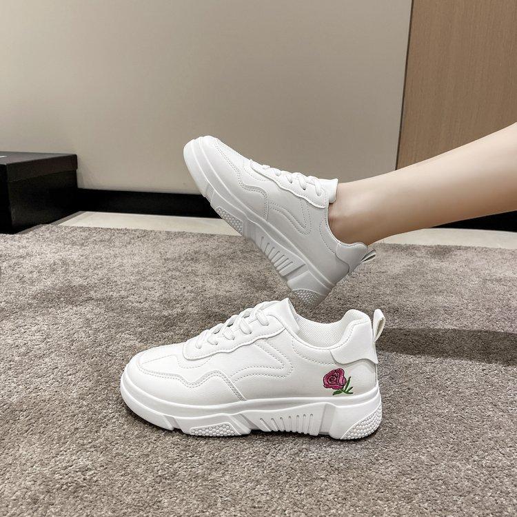 Summer white shoes women's spring and autumn new trendy fashion sports shoes