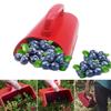 Blueberry Picker Berry Picker with Fruit Collection Bin Gardening Harvest Tool Blueberry Rake Scoop for Efficient Harvesting of Raspberries